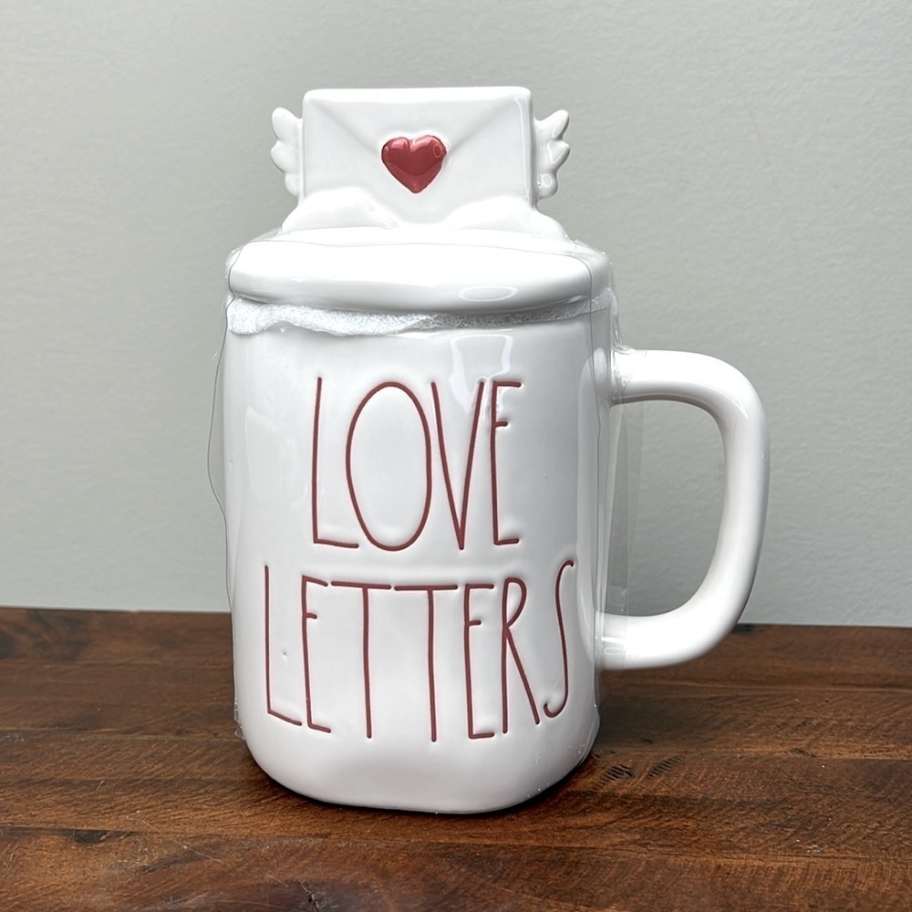 Rae Dunn Love Letters Mug Large White